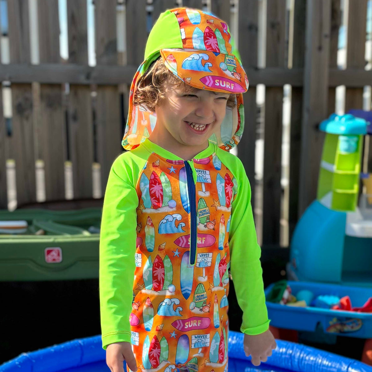 Peaked Swim Hats