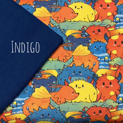 Little Monsters - Red - Zip Up Snug-Alls