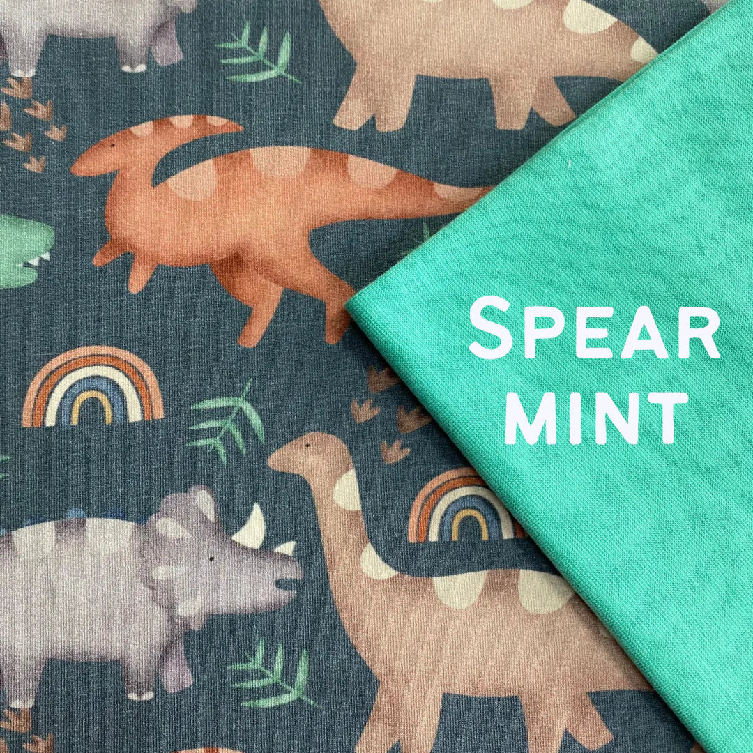Dinosaurs- Warmer Fabric - Pick and Mix Pull Up Romper