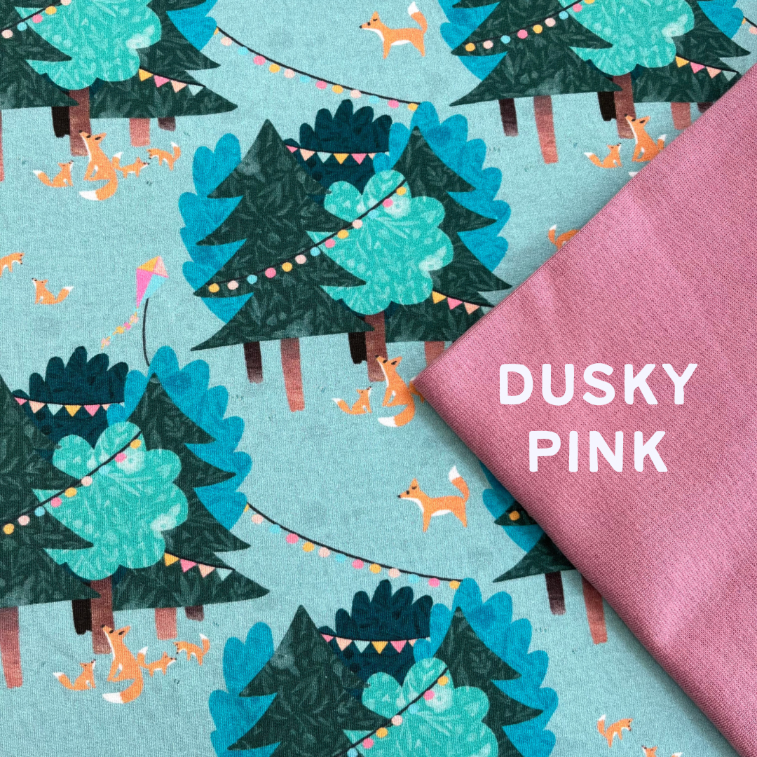 Fox Festival - Warmer Fabric - Big Kid Playsuit