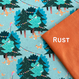 Fox Festival - Warmer Fabric - Cosy Cowl Jumper