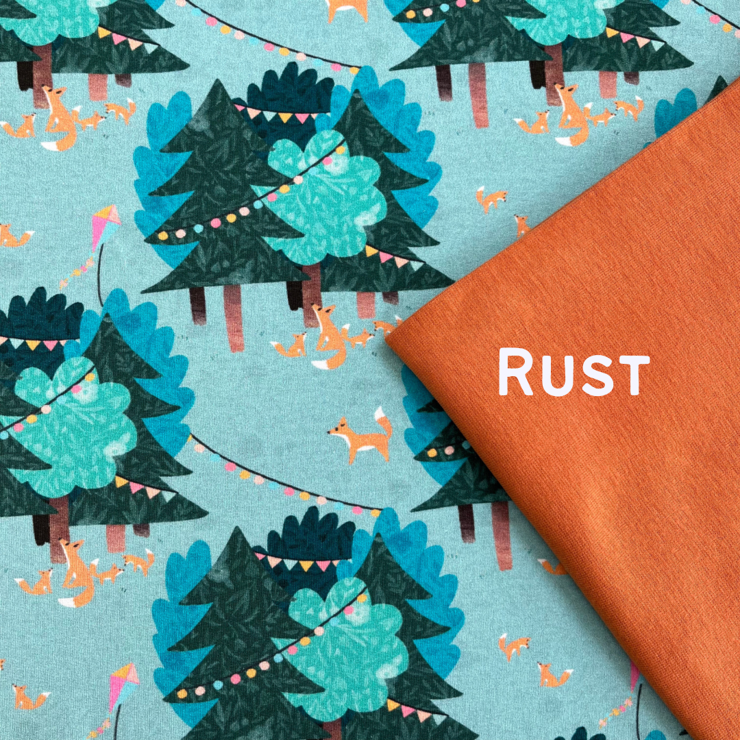 Fox Festival - Warmer Fabric - T-shirt Dress