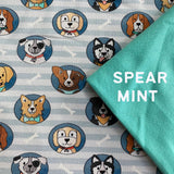 Dog Pals - Warmer Fabric - Long Zip Up Coverall