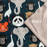 Animals - Warmer Fabric - T-shirt Dress