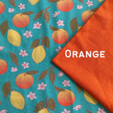 Oranges and Lemons-Long Zip Up Coverall