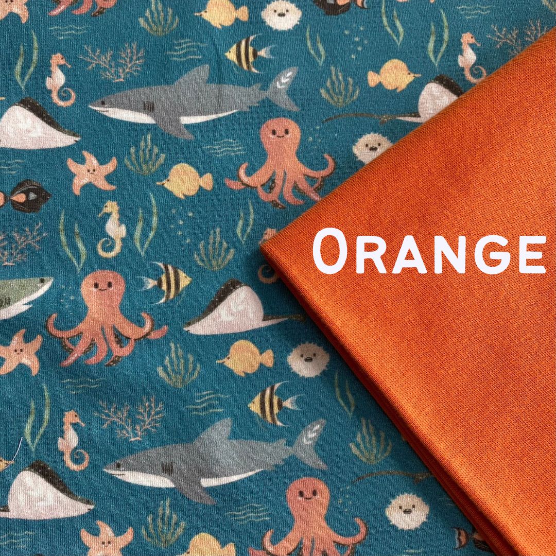 Under the Sea - Long Zip Up Coverall