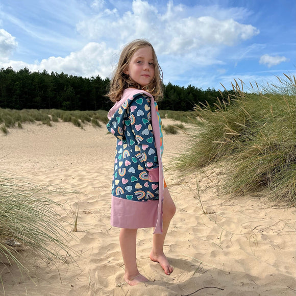 Jungle Sunshine - Big Kid Hooded Cardi