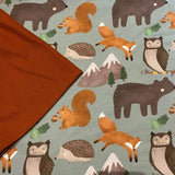 Bear and Friends - Pick and Mix Pull Up Romper