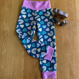 Sleepy Sloths - Warmer Fabric - Cuff Trousers