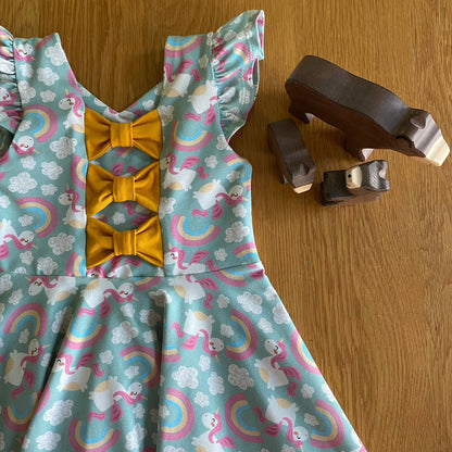Circus Fun - Bow Back Dress
