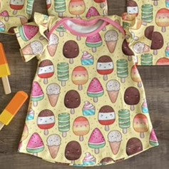 Sleepy Sloths - Warmer Fabric - T-shirt Dress