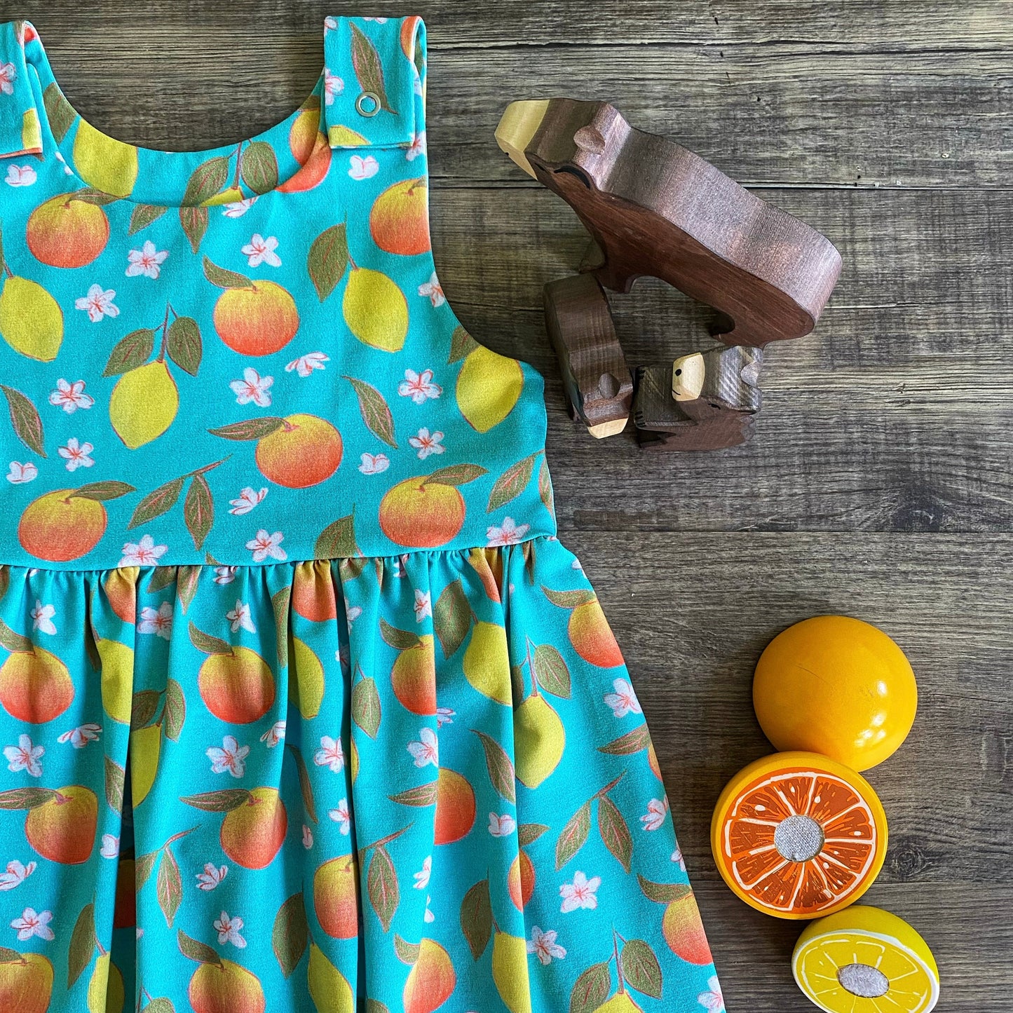 Sleepy Sloths - Warmer Fabric - Romper Dress