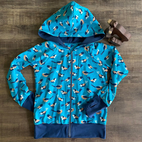 Dinosaurs- Warmer Fabric - Zip Up Hoodie