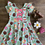 Cupcakes - Bow Back Dress