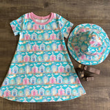 Animals - Warmer Fabric - T-shirt Dress
