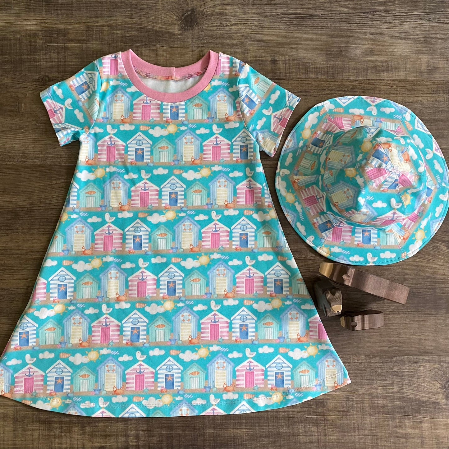 Sleepy Sloths - Warmer Fabric - T-shirt Dress