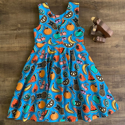 Circus Fun - V Back Dress