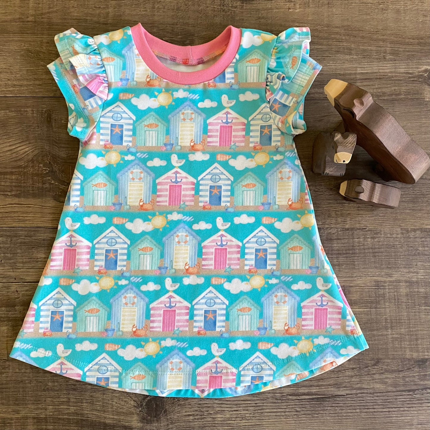 Sleepy Sloths - Warmer Fabric - T-shirt Dress