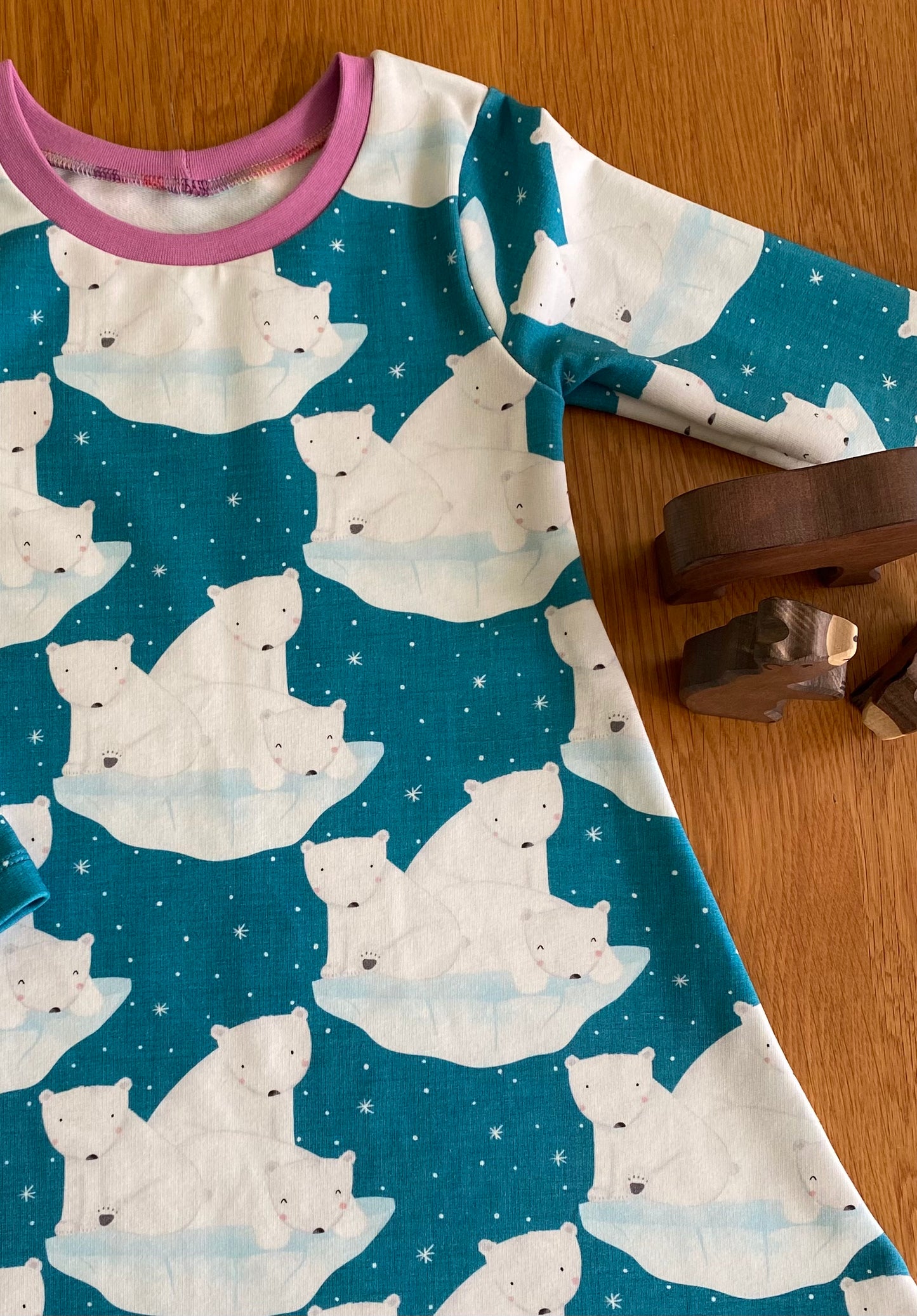 T-shirt Dress - warmer fabric
