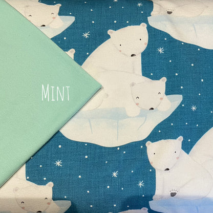 Three Polar Bears - Cosy Cowl Jumper